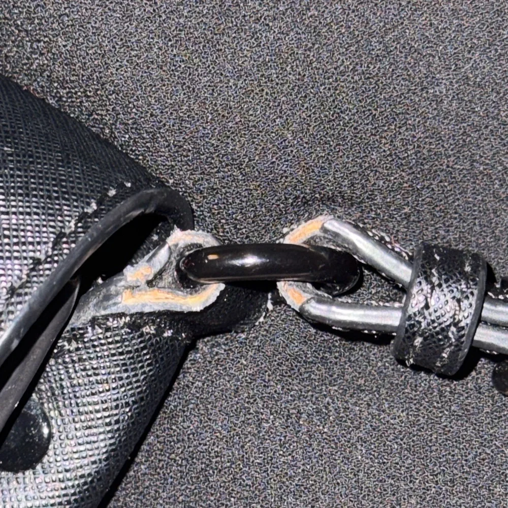 Rebecca Minkoff Hudson Mini Moto Saffiano Leather Crossbody Purse Bag